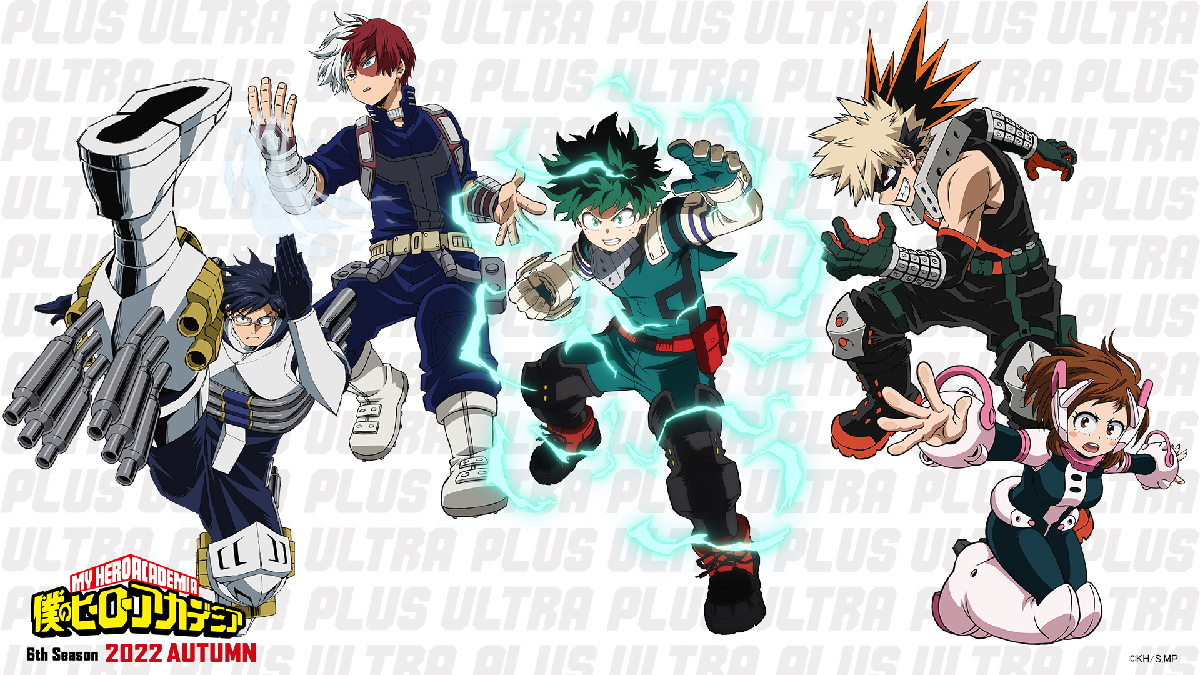 My Hero Academia: 6ª temporada confirmada para outubro de 2022