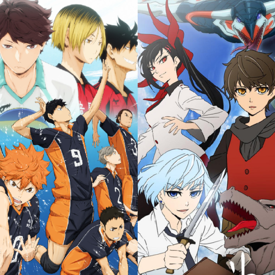 Haikyuu!!, Tower of God e outros 3 animes tem anuncio de dublagem