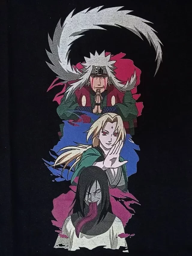 Os Três Ninjas Lendários de Naruto