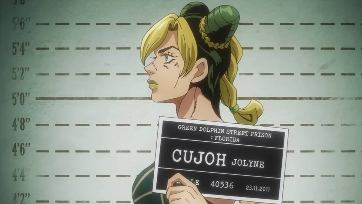 MELHORES MOMENTOS DE JOJO STONE OCEAN [DUBLADO PT-BR]  De acordo com a  sinopse oficial de Stone Ocean, a protagonista Jolyne Cujoh cai numa  armadilha e é condenada a passar 15 anos