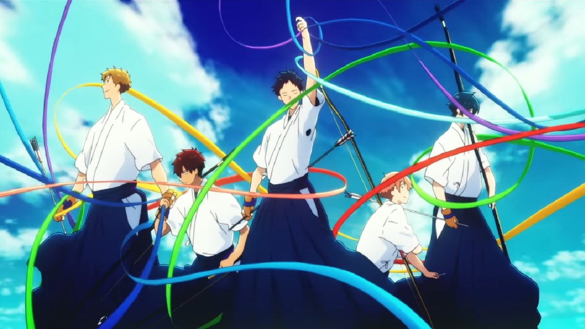 2ª temporada do anime Tsurune ganha nova arte promocional