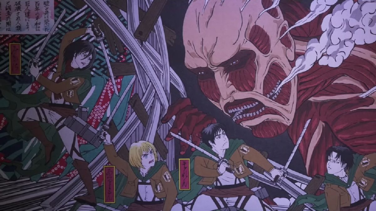 Attack on Titan  Terceira temporada ganha arte mostrando um