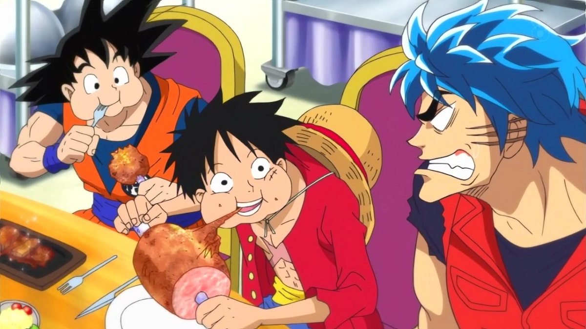 Dragon Ball Z x One Piece x Toriko Anime Special Visual