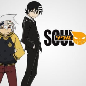 Black Star, Soul e Death the Kid na arte de Soul Eater