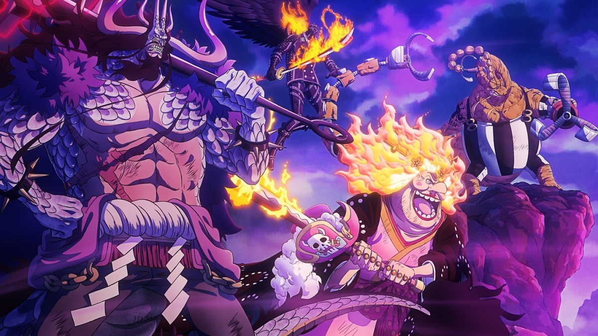 One Piece - País de Wano (892 em diante) Ascensão Rumo à Alvorada! O Dragão  Rosa se Agita - Assiste na Crunchyroll