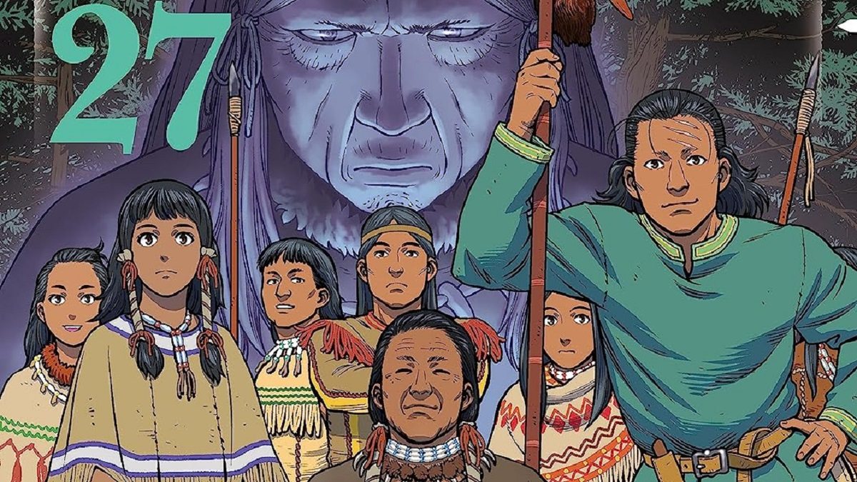 Vinland Saga Volume 27 cover features Mi'kmaq, Plmk, and the other  Skraelings