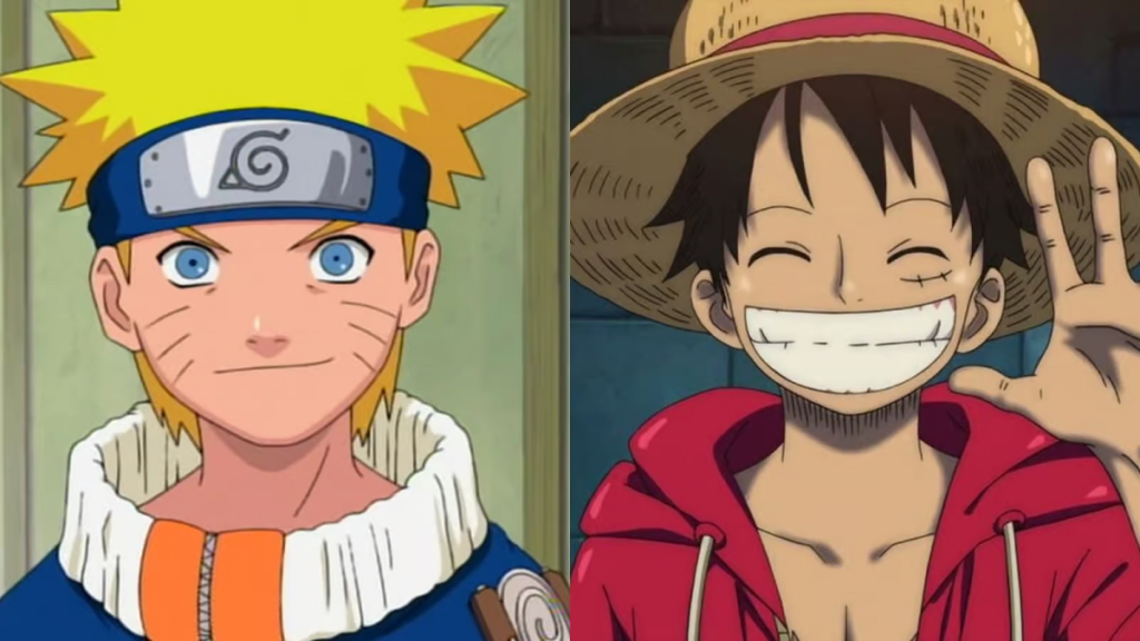 one piece e naruto