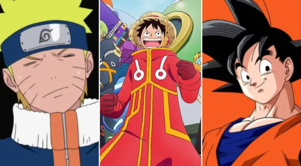 naruto one piece dragon ball