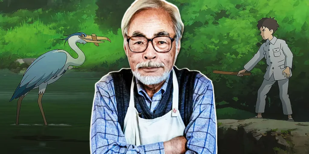 Hayao Miyazaki and the Heron