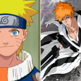 mangás naruto e bleach