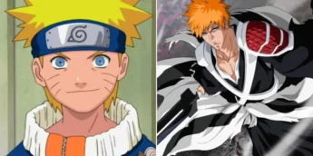 mangás naruto e bleach