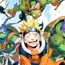 teenage mutant ninja turtles x naruto