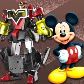 Mickey Mouse ganha versão Gundam!