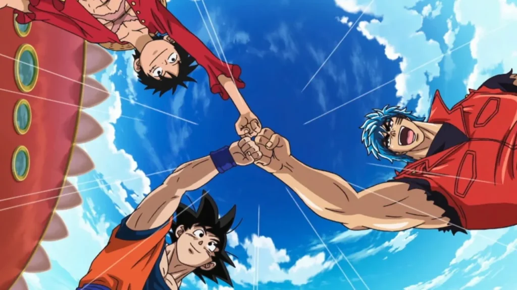 one piece dragon ball toriko