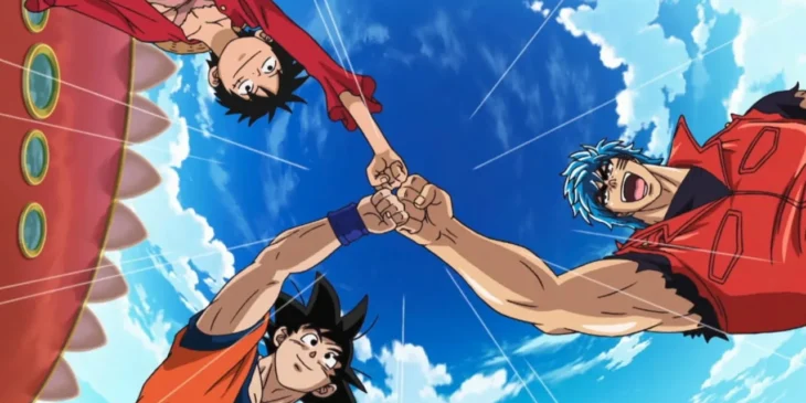 one piece dragon ball toriko