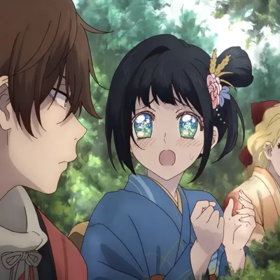 Kihachi, Inako e Kate em cena do Episódio 5 de A Luz do Futuro