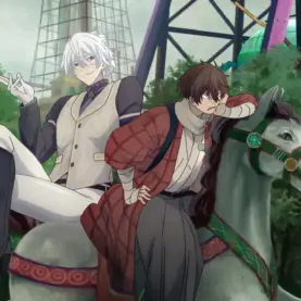 Yosuke e Kihachi em cena do Episódio 6 de A Luz do Futuro