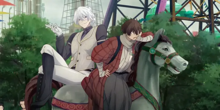 Yosuke e Kihachi em cena do Episódio 6 de A Luz do Futuro