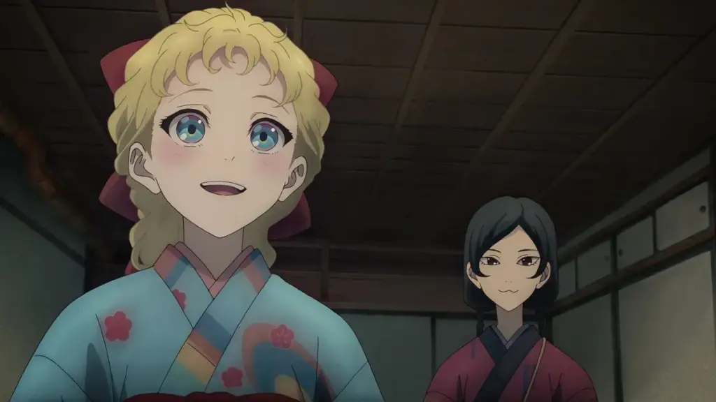 Kate e Suzu em cena do Episódio 7 de A Luz do Futuro