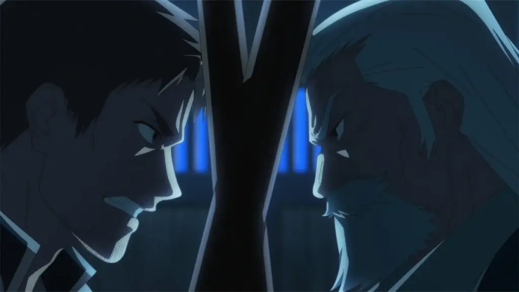 Beryl vs. Mordea em cena do Episódio 6 do anime do anime De Caipira a Mestre Espadachim II