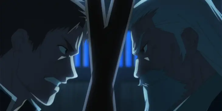 Beryl vs. Mordea em cena do Episódio 6 do anime do anime De Caipira a Mestre Espadachim II