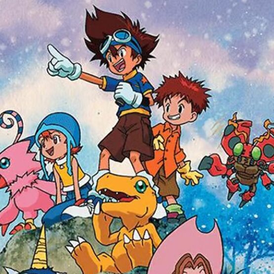 Arte promocional de Digimon Adventure