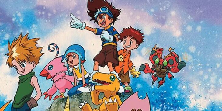 Arte promocional de Digimon Adventure