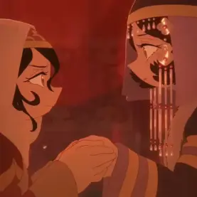Fátima e Töregene em cena do Episódio 6 de Jaadugar: A Witch in Mongolia