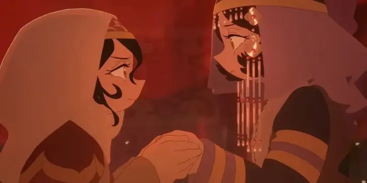 Fátima e Töregene em cena do Episódio 6 de Jaadugar: A Witch in Mongolia