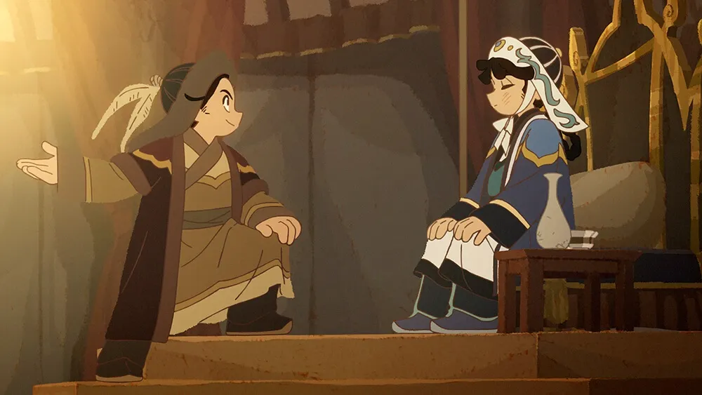 Ögedei e Tolui em cena do Episódio 7 de Jaadugar: A Witch in Mongolia