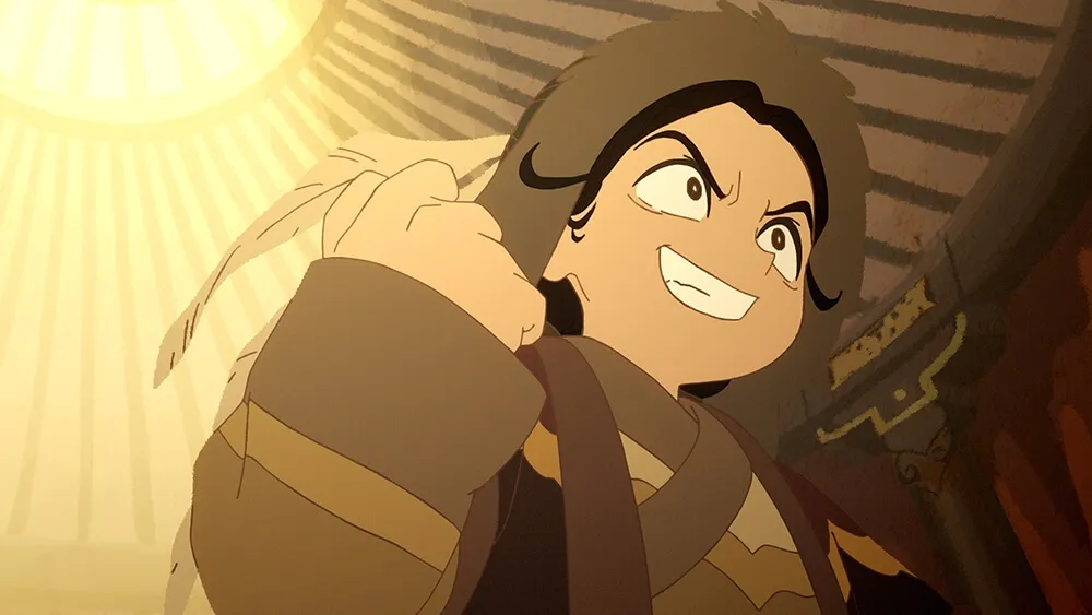 Tolui em cena do Episódio 7 de Jaadugar: A Witch in Mongolia