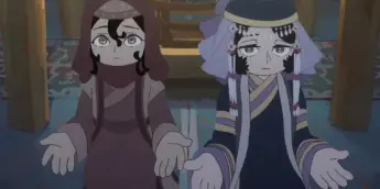 Sitara e Töregene em cena do Episódio 8 de Jaadugar: A Witch in Mongolia