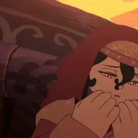 Sitara em cena do Episódio 9 de Jaadugar: A Witch in Mongolia