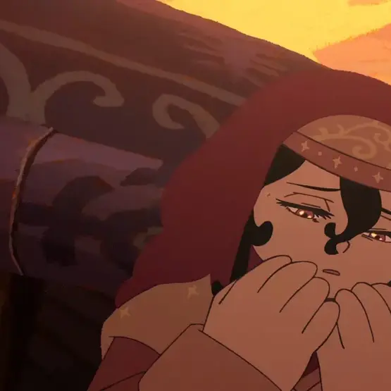 Sitara em cena do Episódio 9 de Jaadugar: A Witch in Mongolia