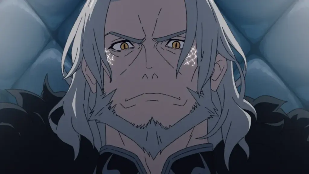 Perugius em cena do Episódio 8 da 3ª temporada de Mushoku Tensei: Jobless Reincarnation
