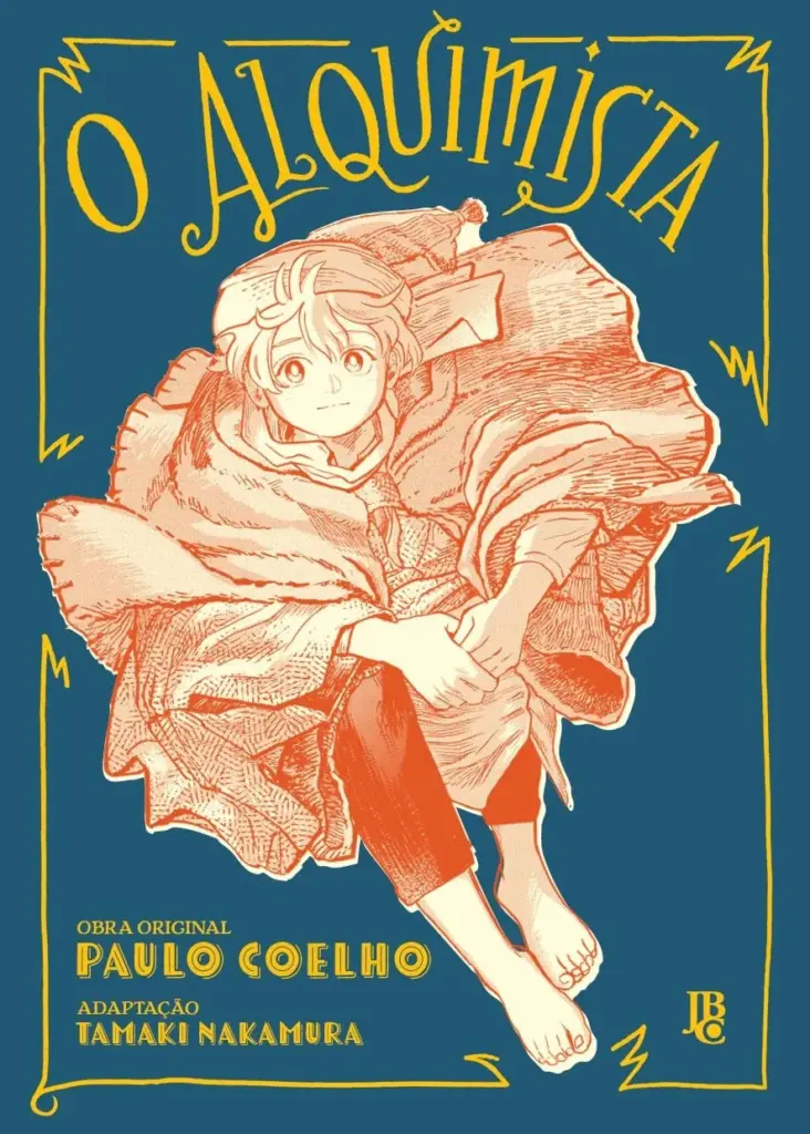Capa da edição brasileira do mangá de O Alquimista