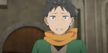 Subaru em cena do Episódio 78 de Re:ZERO -Starting Life in Another World-