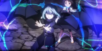 Rimuru em cena do Episódio 91 de That Time I Got Reincarnated as a Slime
