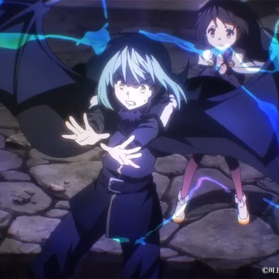Rimuru em cena do Episódio 91 de That Time I Got Reincarnated as a Slime