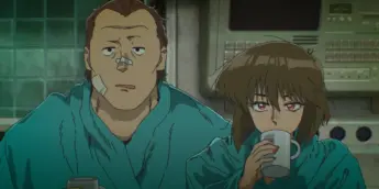 Cena do Episódio 6 de The Ghost in the Shell
