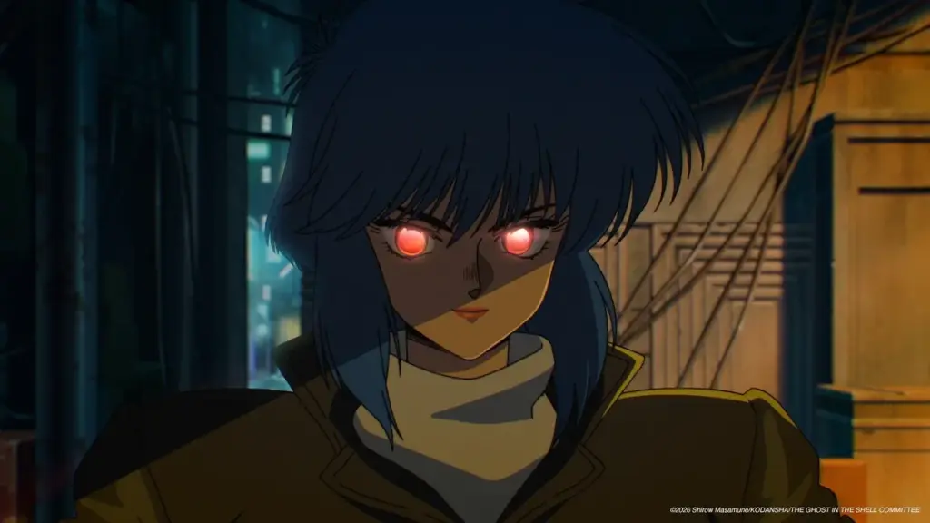 Major Mokoto Kusanagi em cena do Episódio 5 de The Ghost in the Shell