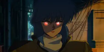 Major Mokoto Kusanagi em cena do Episódio 5 de The Ghost in the Shell