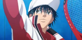 Ryoma em cena de The Prince of Tennis II U-17 WORLD CUP SEMIFINAL