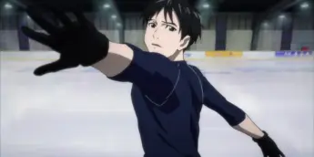 Yuri Katsuki em cena de Yuri!!! on Ice