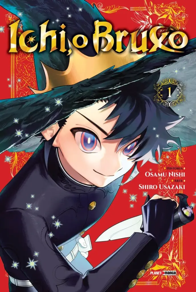 Capa do Volume 1 de Ichi, o Bruxo