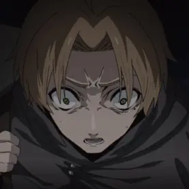 Rudeus em cena do Episódio 13 da 3ª temporada de Mushoku Tensei: Jobless Reincarnation