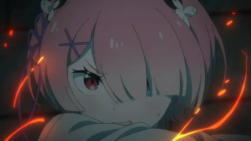 Ram em cena do Episódio 48 de Re:ZERO -Starting Life in Another World-