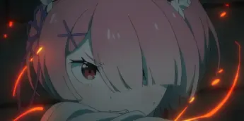 Ram em cena do Episódio 48 de Re:ZERO -Starting Life in Another World-