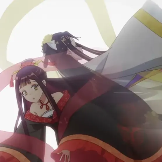 Reirin e Keigetsu em vídeo de Though I Am an Inept Villainess