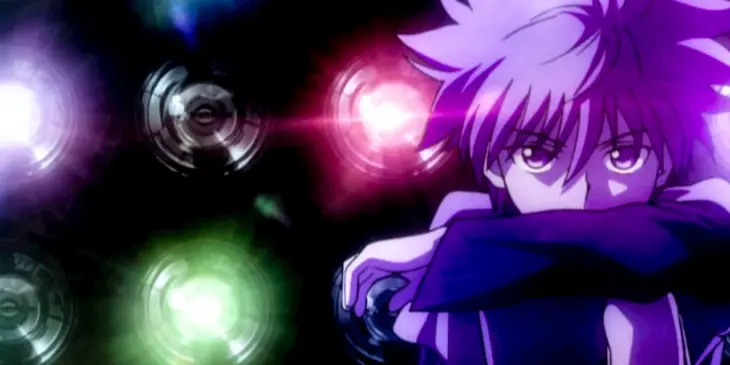 Killua em imagem promocional de Hunter x Hunter de 2011